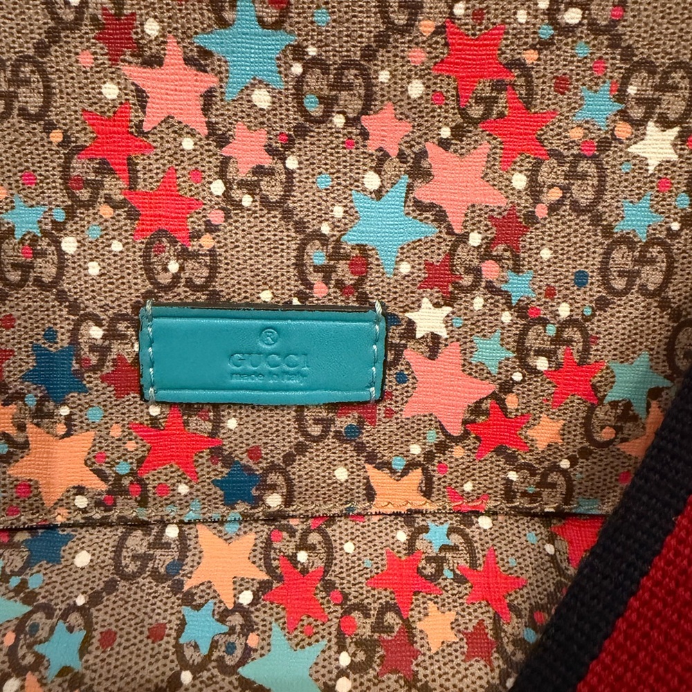 Gucci Print Diaper Bag - Picture 5 of 6